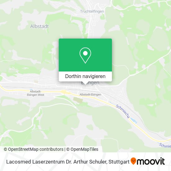 Lacosmed Laserzentrum Dr. Arthur Schuler Karte