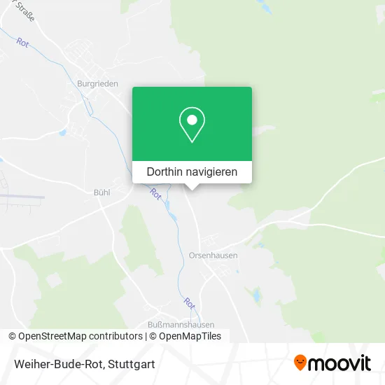 Weiher-Bude-Rot Karte