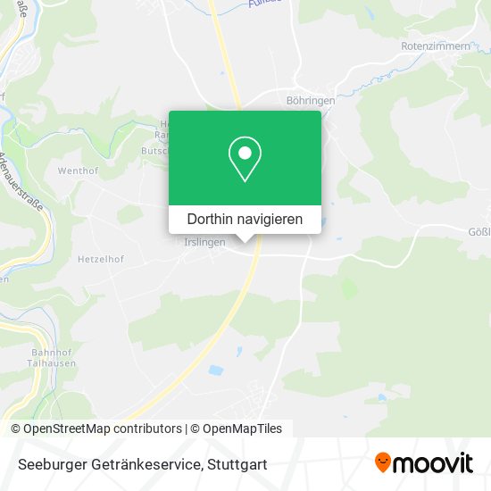 Seeburger Getränkeservice Karte