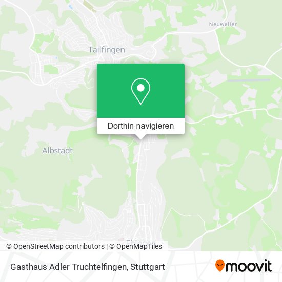 Gasthaus Adler Truchtelfingen Karte