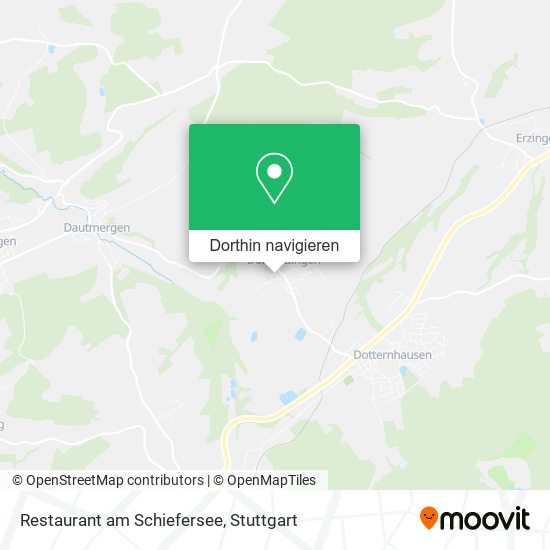 Restaurant am Schiefersee Karte