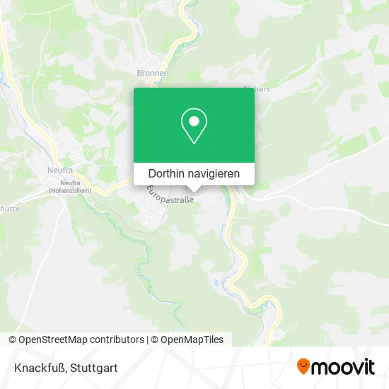 Knackfuß Karte