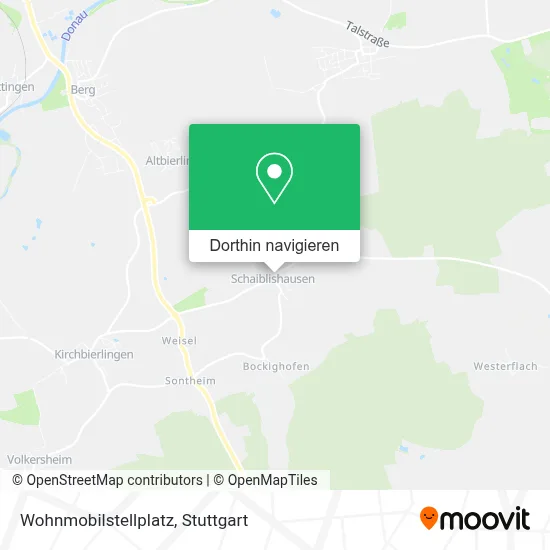 Wohnmobilstellplatz Karte