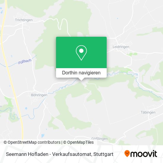Seemann Hofladen - Verkaufsautomat Karte