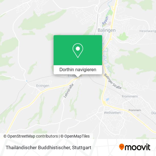 Thailändischer Buddhistischer Karte