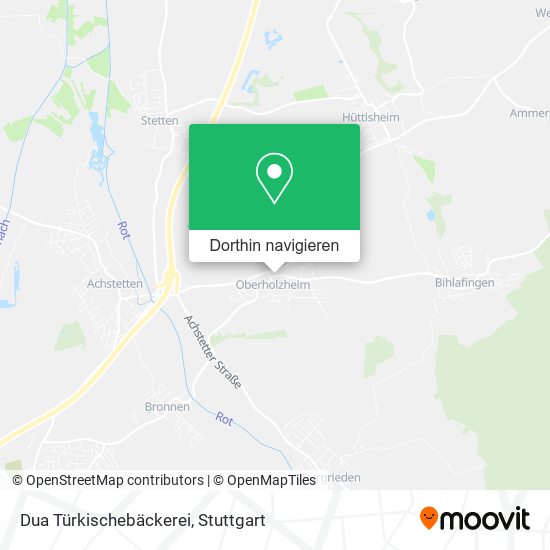 Dua Türkischebäckerei Karte