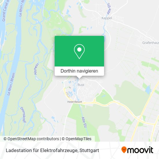 Ladestation für Elektrofahrzeuge Karte