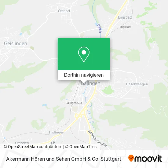 Akermann Hören und Sehen GmbH & Co Karte