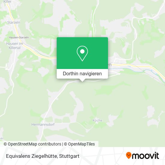 Equivalens Ziegelhütte Karte