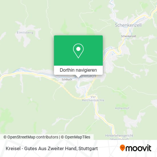 Kreisel - Gutes Aus Zweiter Hand Karte