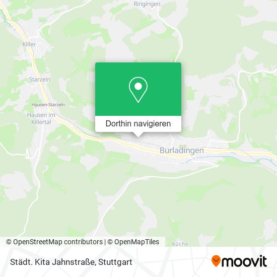 Städt. Kita Jahnstraße Karte