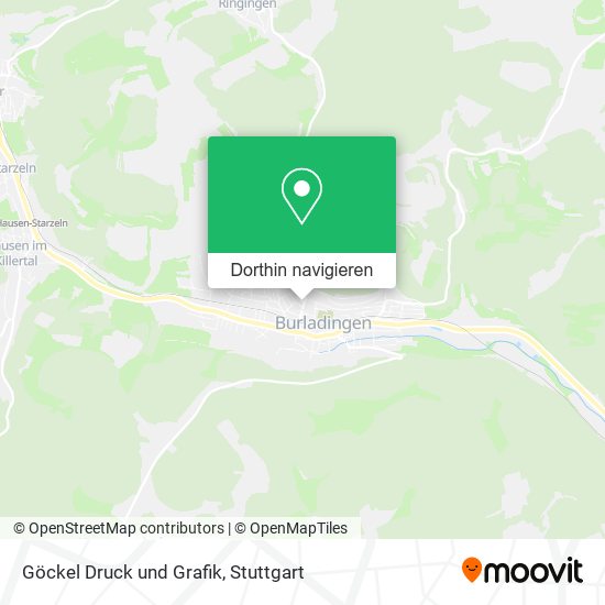 Göckel Druck und Grafik Karte