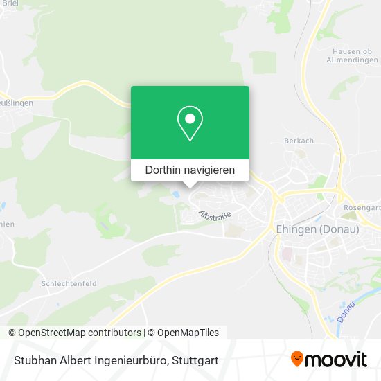 Stubhan Albert Ingenieurbüro Karte