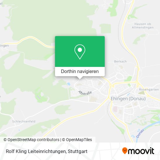 Rolf Kling Leiteinrichtungen Karte