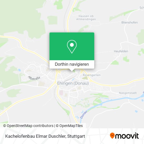 Kachelofenbau Elmar Duschler Karte