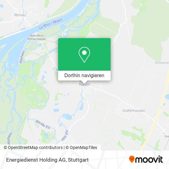 Energiedienst Holding AG Karte