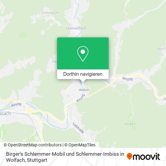 Birger's Schlemmer-Mobil und Schlemmer-Imbiss in Wolfach Karte