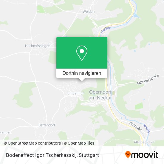 Bodeneffect Igor Tscherkasskij Karte