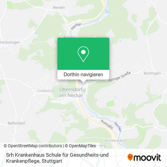 Srh Krankenhaus Schule für Gesundheits-und Krankenpflege Karte