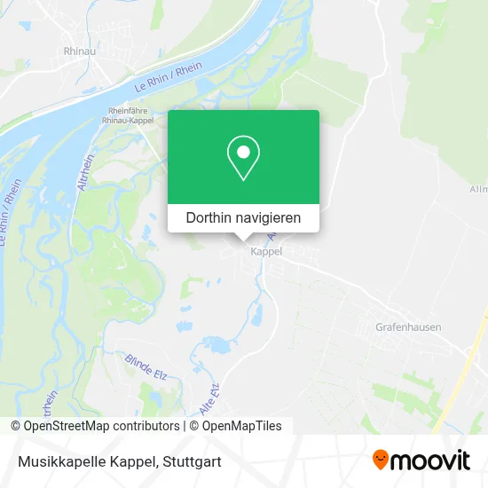 Musikkapelle Kappel Karte