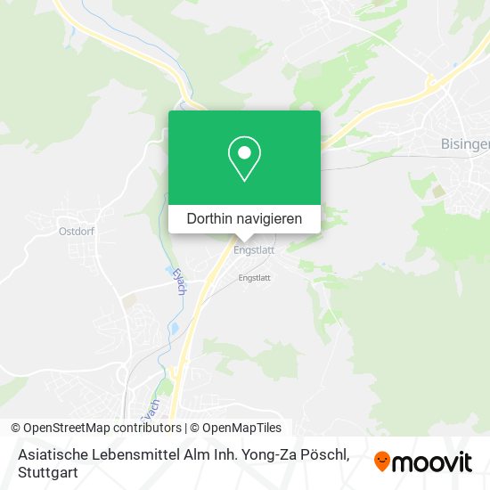 Asiatische Lebensmittel Alm Inh. Yong-Za Pöschl Karte