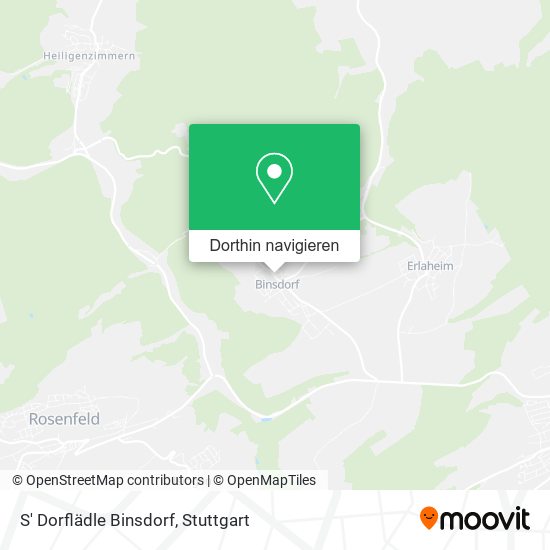 S' Dorflädle Binsdorf Karte