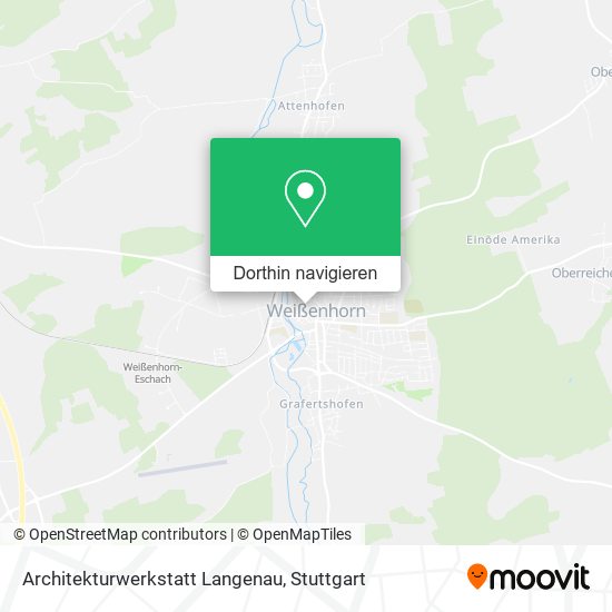 Architekturwerkstatt Langenau Karte