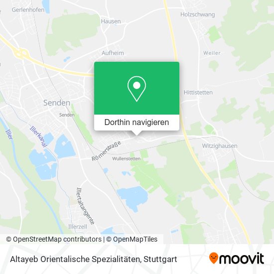 Altayeb Orientalische Spezialitäten Karte