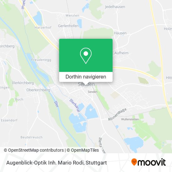 Augenblick-Optik Inh. Mario Rodi Karte