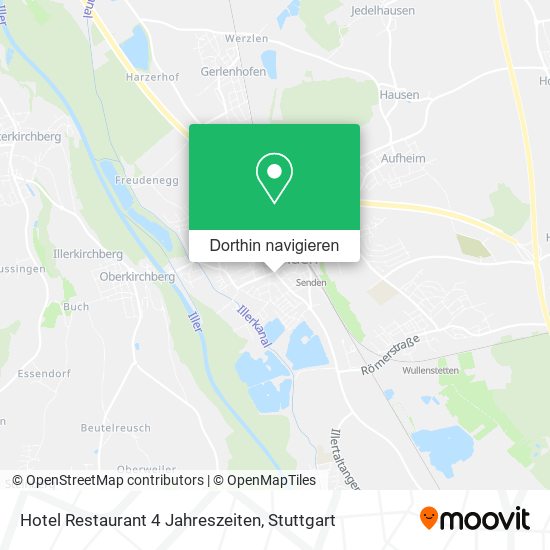 Hotel Restaurant 4 Jahreszeiten Karte