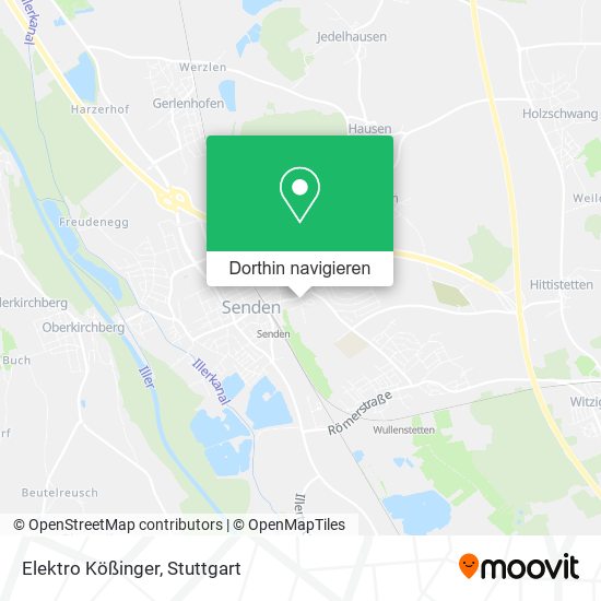 Elektro Kößinger Karte