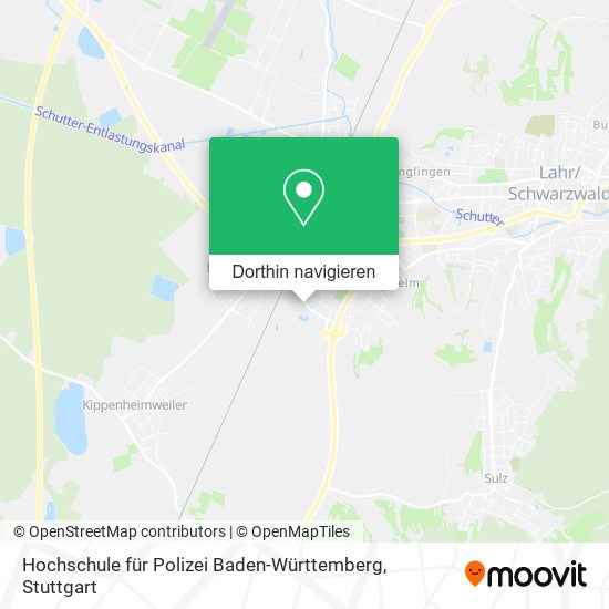 Hochschule für Polizei Baden-Württemberg Karte