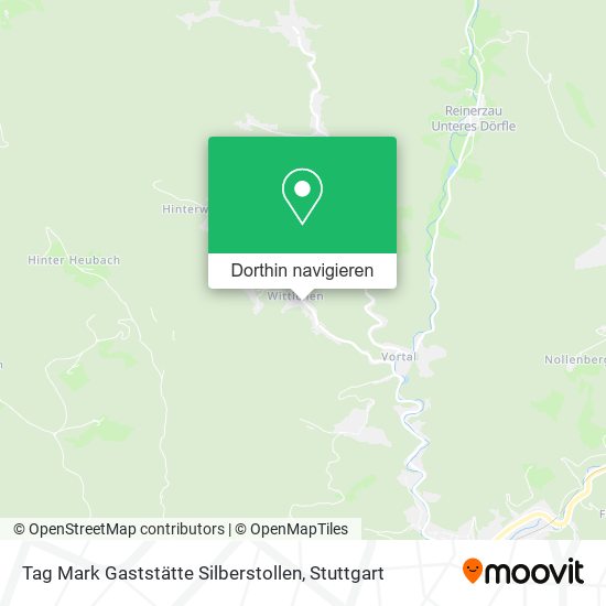 Tag Mark Gaststätte Silberstollen Karte