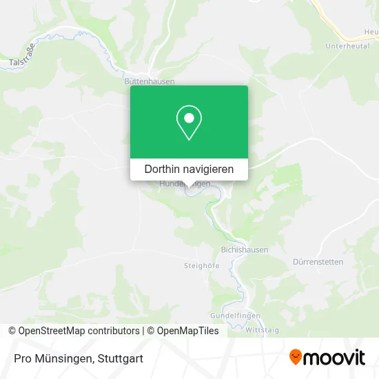 Pro Münsingen Karte