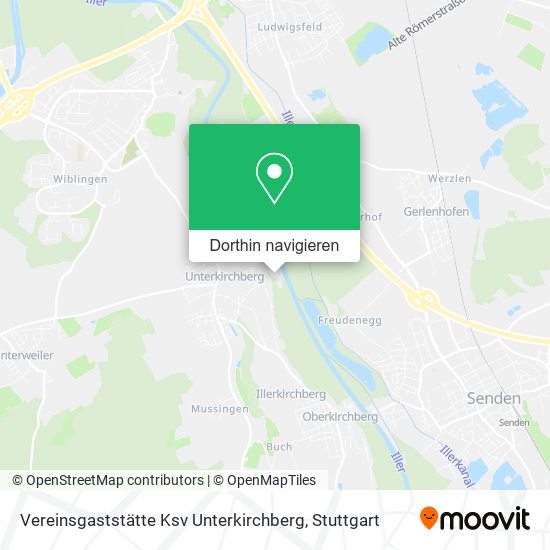 Vereinsgaststätte Ksv Unterkirchberg Karte