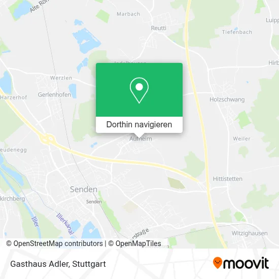 Gasthaus Adler Karte