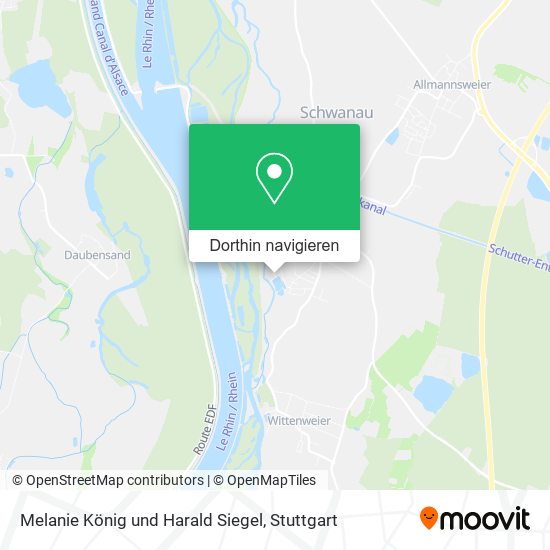 Melanie König und Harald Siegel Karte