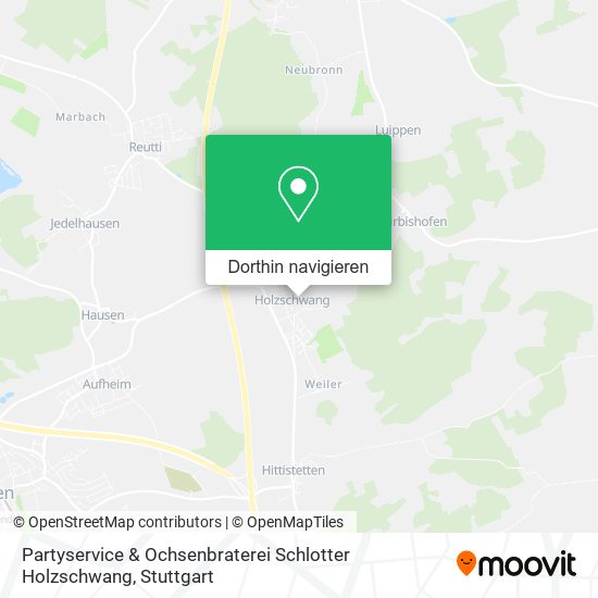Partyservice & Ochsenbraterei Schlotter Holzschwang Karte