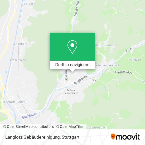 Langlotz Gebäudereinigung Karte