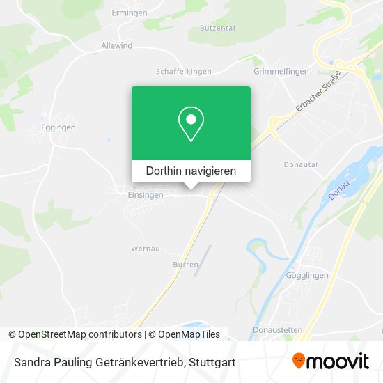 Sandra Pauling Getränkevertrieb Karte
