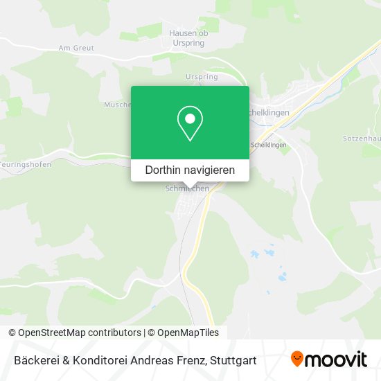 Bäckerei & Konditorei Andreas Frenz Karte