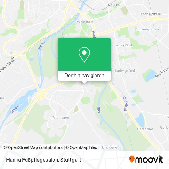 Hanna Fußpflegesalon Karte