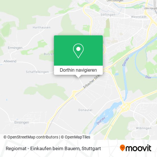 Regiomat - Einkaufen beim Bauern Karte