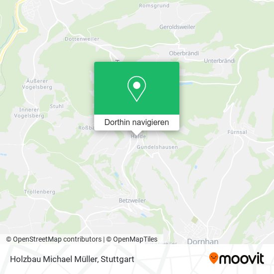 Holzbau Michael Müller Karte
