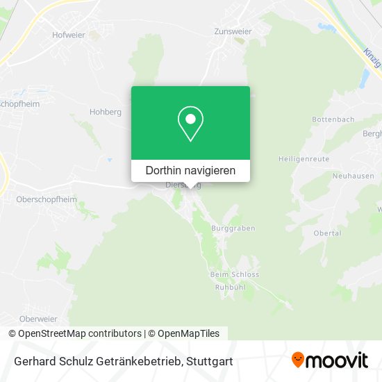 Gerhard Schulz Getränkebetrieb Karte