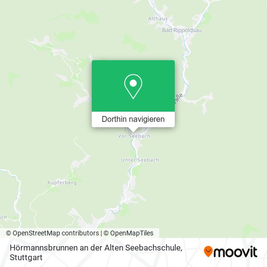 Hörmannsbrunnen an der Alten Seebachschule Karte