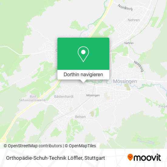 Orthopädie-Schuh-Technik Löffler Karte