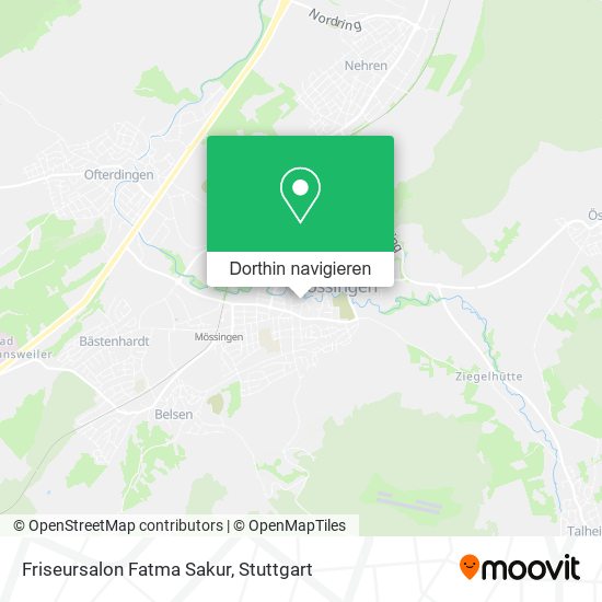 Friseursalon Fatma Sakur Karte