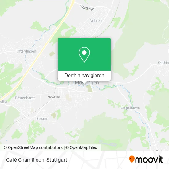 Café Chamäleon Karte