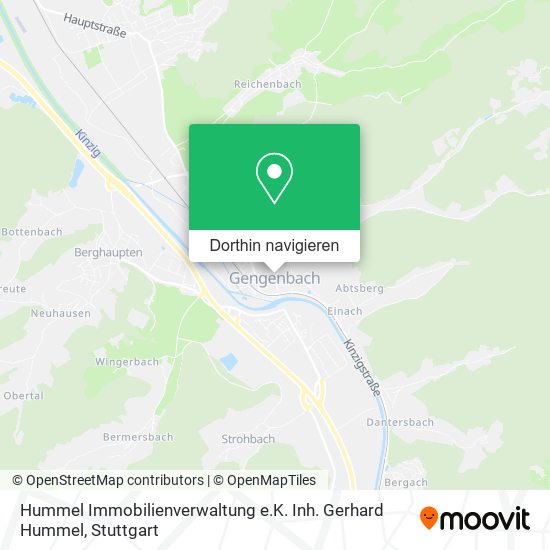 Hummel Immobilienverwaltung e.K. Inh. Gerhard Hummel Karte